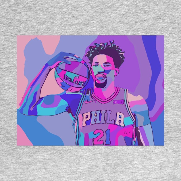 Trippy Embiid by lilyvtattoos